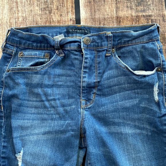 Aeropostale Sz 10 long high waisted jeggings - Picture 4 of 10